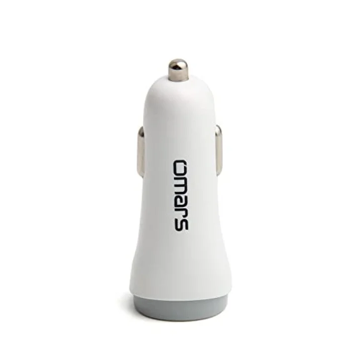 Omars 4.8A Çift USB Çıkışlı Araç Şarj Cihazı