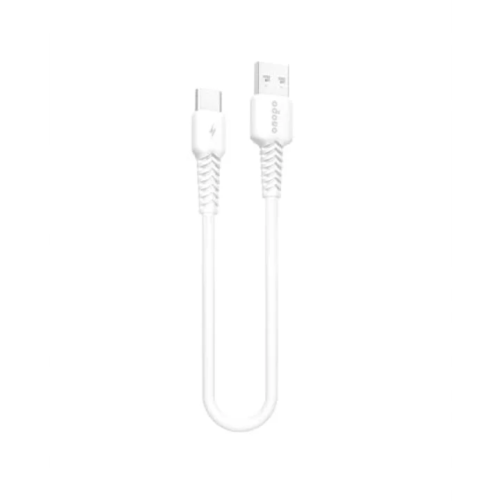Onopo Android Uyumlu Type-C To USB Mini Kablo 3.4A Hızlı Şarj ve Data Kablosu 30cm - Q2 | 3.4A Hızlı Şarj | 480Mbps Veri Transferi | Kompakt Tasarım | 2 Yıl İthalatçı Garantisi