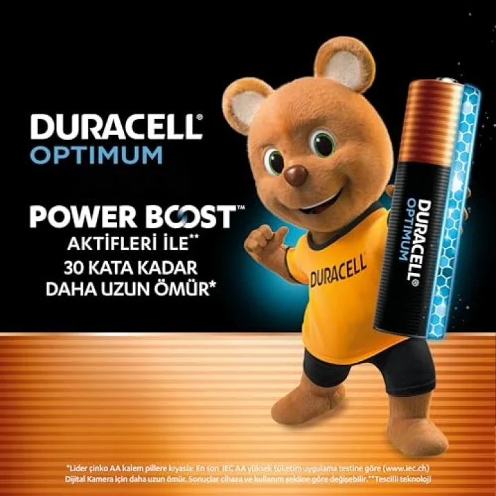OPTIMUM AAA Alkalin İnce Kalem Pil (6’lı Paket) – 1,5V