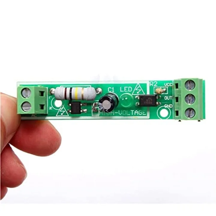 Optokuplör İzolasyonlu AC 220V Voltaj Algılayıcı Sensör Modül