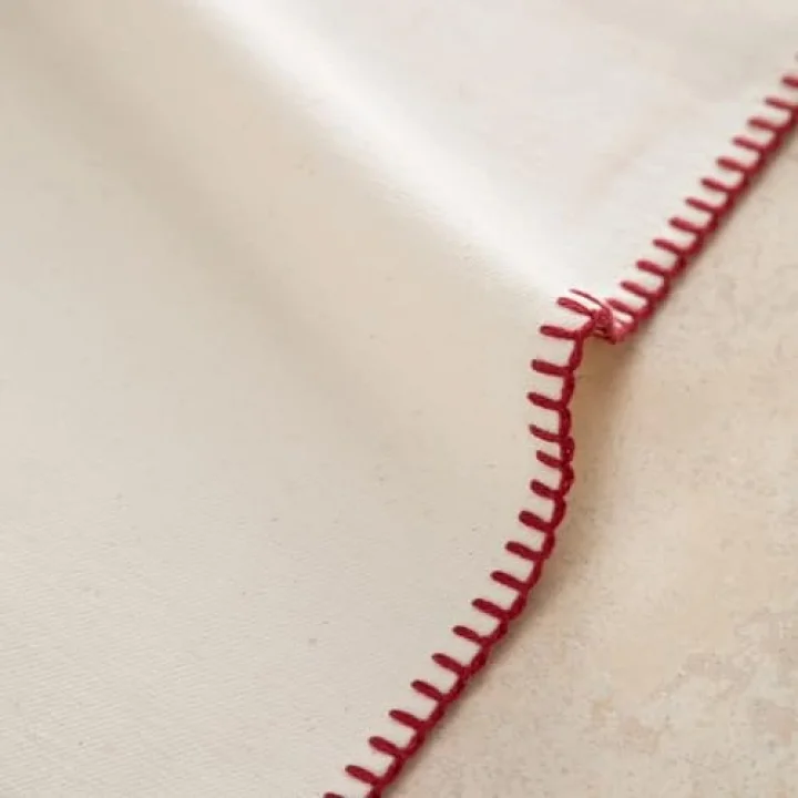ORADEA PÜSKÜLLÜ RUNNER BORDO 45X145 CM