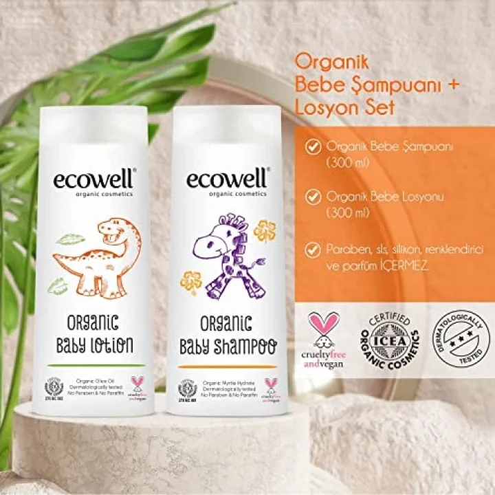 Organik Bebek Bakım 2li Set