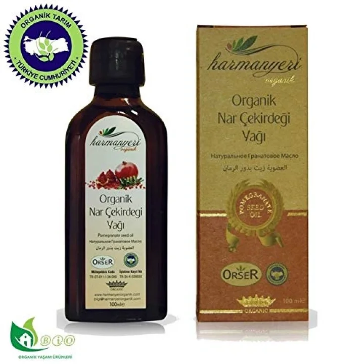 Organik Nar Çekirdeği Yağı 100 ml