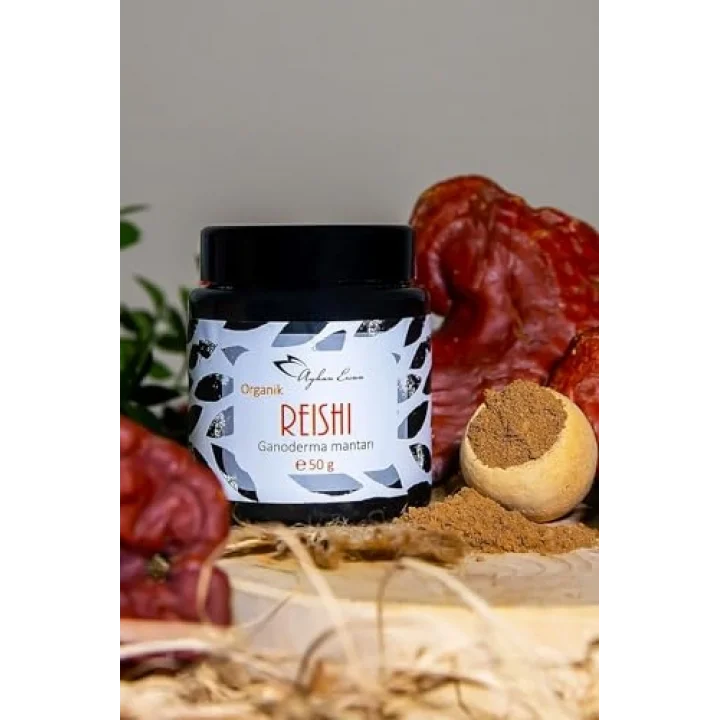 Organik Reishi Ganoderma Mantarı Tozu 50 G
