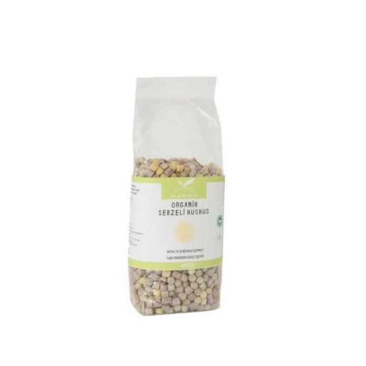 Organik Sebzeli Kuskus Makarna 250 gr
