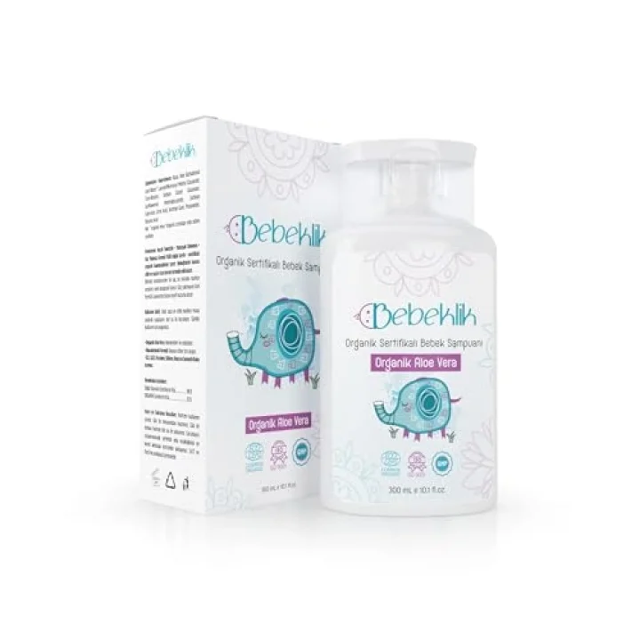 Organik Sertifikalı Aloe Vera Bebek ve Çocuk Şampuanı 300 ml