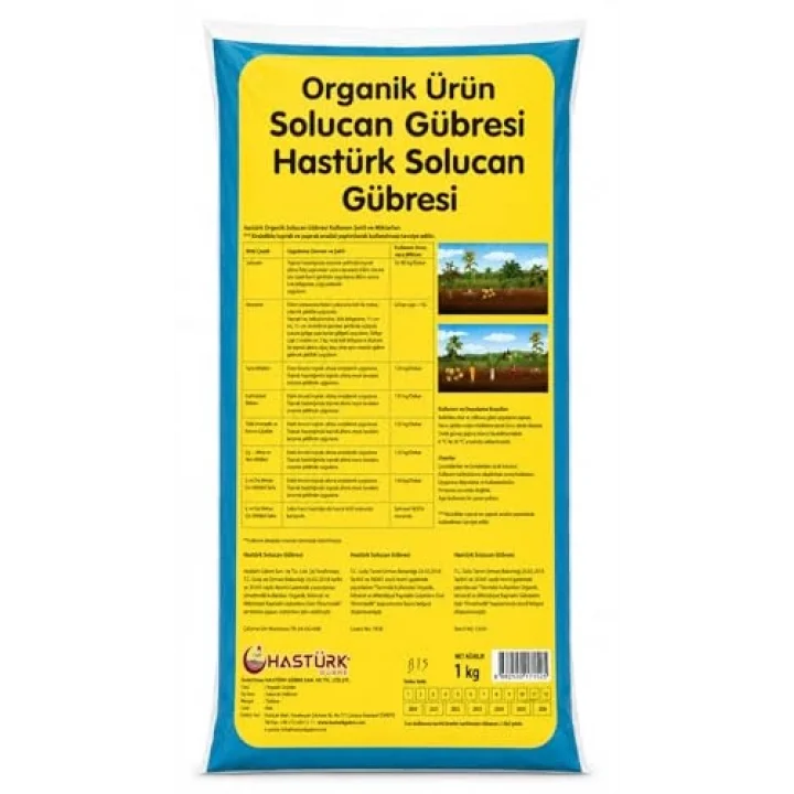 Organik Solucan Gübresi 1 Kg.