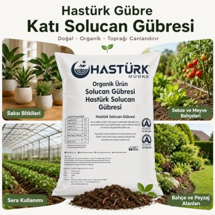 Organik Solucan Gübresi 1 Kg.