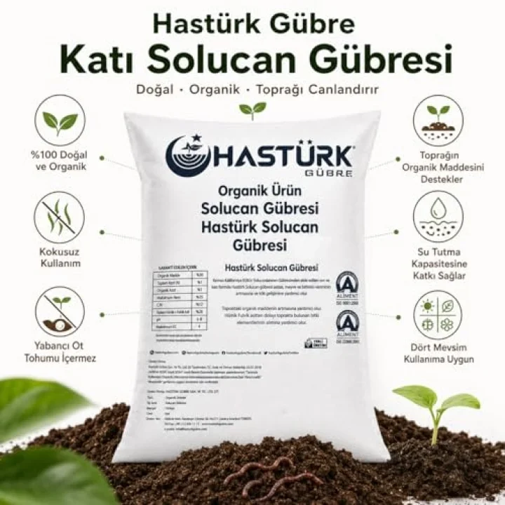 Organik Solucan Gübresi 1 Kg.