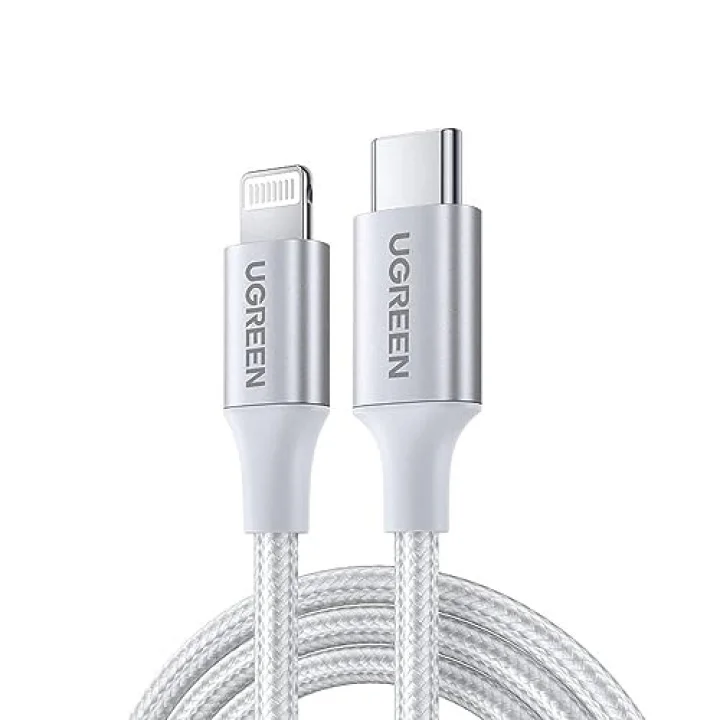 Örgülü 36W PD Type-C to Lightning Hızlı Şarj ve Data Kablosu 1 Metre