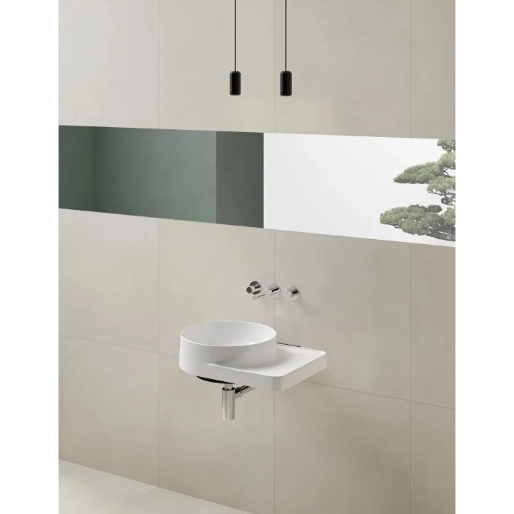 Origin A45148 Yuvarlak Lavabo Süzgeci, Universal, Sabit, Krom