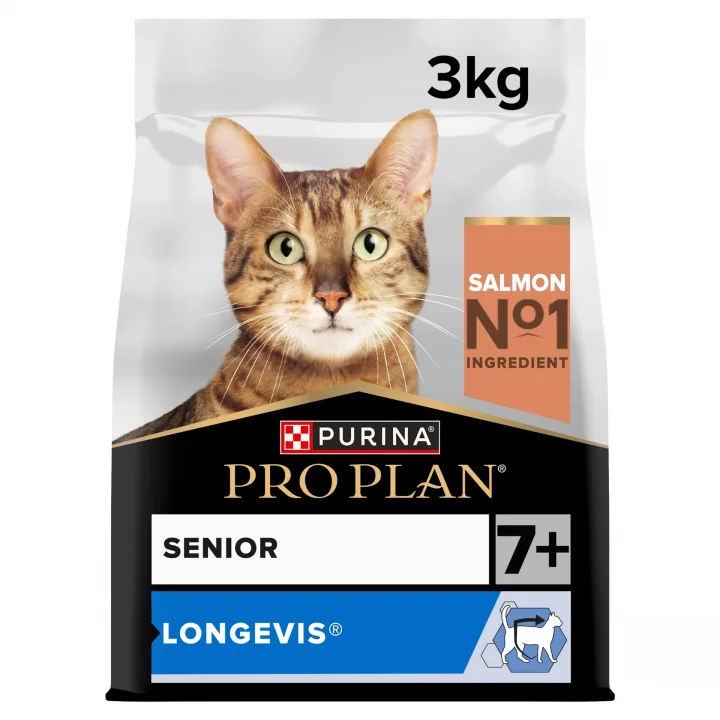 Original Senior Somonlu Kuru Kedi Maması 3 kg