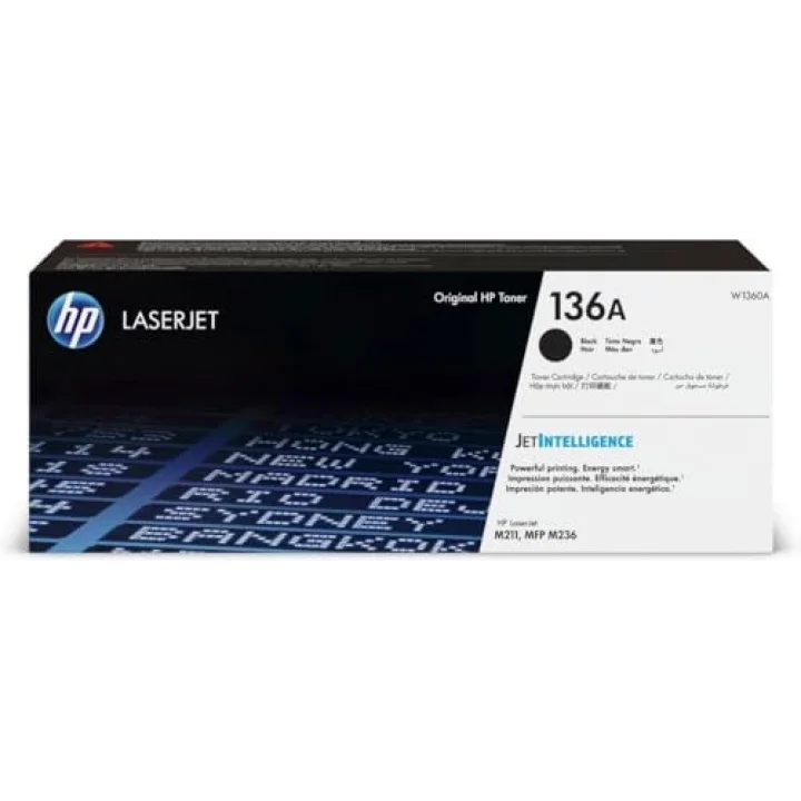Orijinal 136A Toner Kartuşu Siyah W1360A
