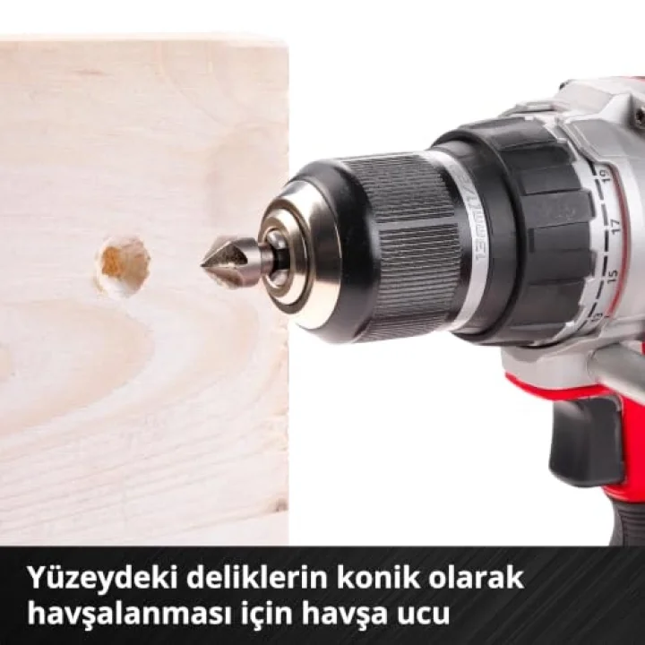 Orijinal Einhell L-CASE 40 parçalı uç ve matkap seti (25 mm uçlar, hızlı değiştirilebilir uç tutucu, lokma anahtar, havşa, metal, beton ve ahşap matkap uçları, saklama kutusu dahil) - 49109053