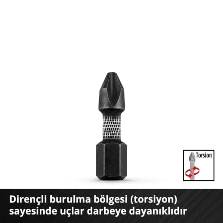 Orijinal Einhell M-CASE 39-Parça Darbeye Dayanıklı Uç Seti (25 mm Uçlar, Metal Matkap Uçları, Çok Amaçlı Matkap Uçları, 60 mm Uç Tutucu, Lokma Anahtar, Havşa Ucu, Saklama Kutusu Dahil) - 49108763