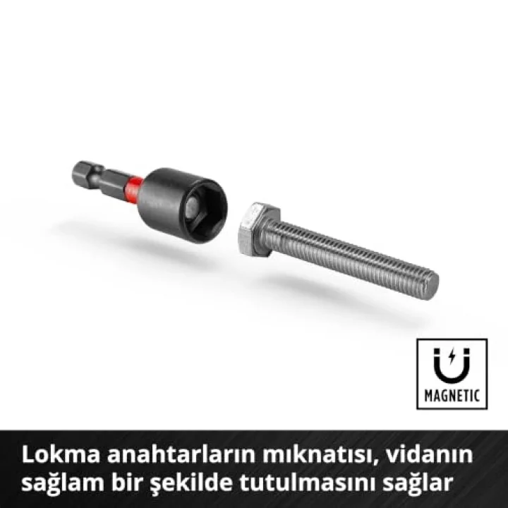 Orijinal Einhell M-CASE 39-Parça Darbeye Dayanıklı Uç Seti (25 mm Uçlar, Metal Matkap Uçları, Çok Amaçlı Matkap Uçları, 60 mm Uç Tutucu, Lokma Anahtar, Havşa Ucu, Saklama Kutusu Dahil) - 49108763