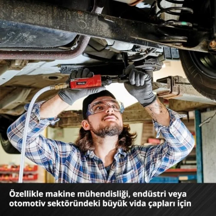 Orijinal Einhell XL-CASE Otomotiv Bit Seti – 40 Parça (10 mm Altıgen Saplı CrV Çelik Power Bitler, 10 mm Altıgen 3/8 ve 1/2 Kare Lokma Adaptörleri, Saklama Kutusu Dahil) - 49109032 | 30 ve 75 mm...