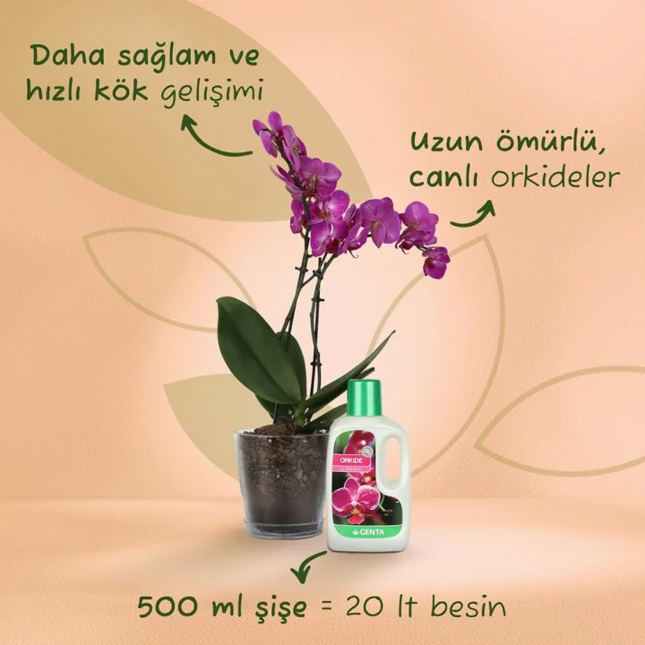Orkide Sıvı Bitki Besini Gübre 500 ml