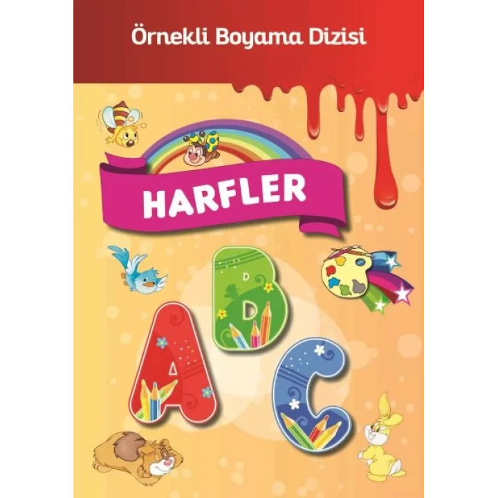 Örnekli Boyama - Harfler