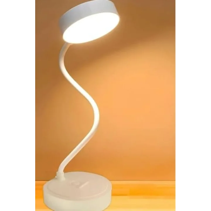 Orret Home Şarjlı Dokunmatik Akrobat Masa Lambası – 12 LEDli Katlanabilir Kitap Okuma ve Çalışma Işığı, Beyaz Işık, Işıldak Modlu Taşınabilir Masa Üstü Lamba-Kitap Okuma Işığı