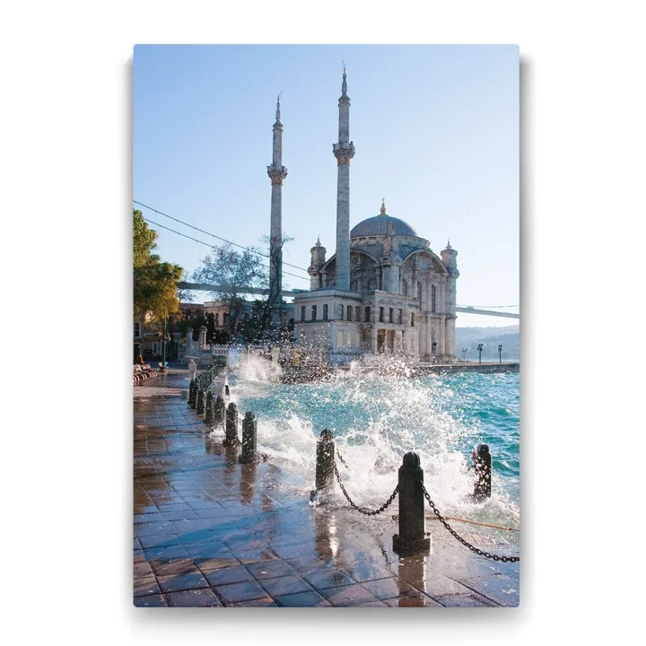 Ortaköy Camii Dalga Tablosu - 70x100cm