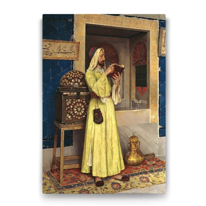 Osman Hamdi Bey - Ab-ı Hayat Çeşmesi Tablosu - 100x140cm