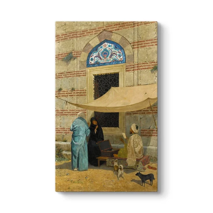 Osman Hamdi Bey - Arzuhalci Tablosu 70 x 120