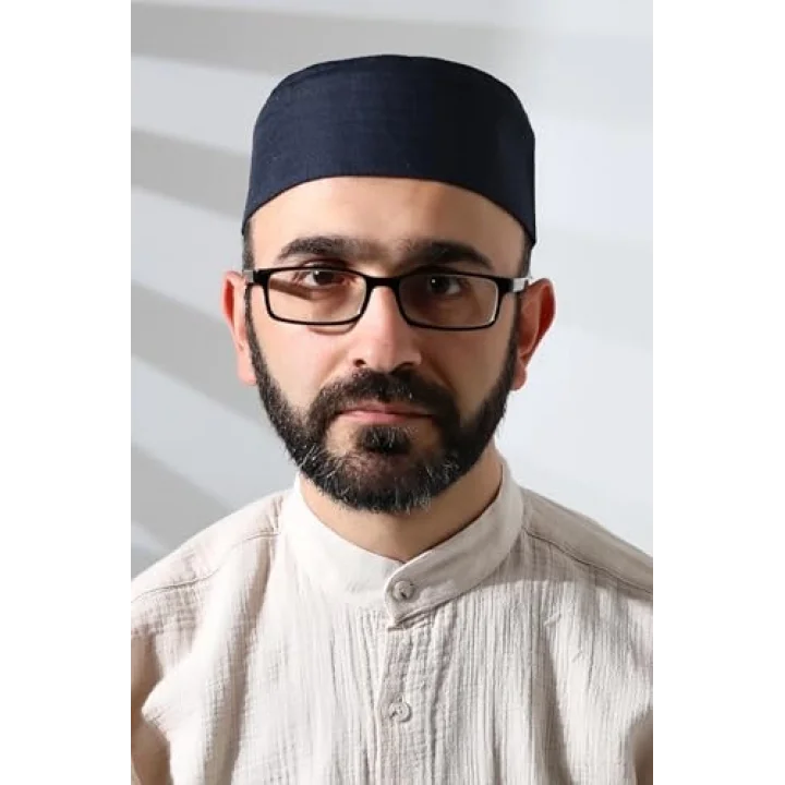Osmanlı Arma Desenli Kalıp Kumaş Takke Lacivert Lacivert 59