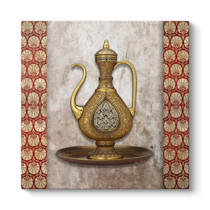Osmanlı İbrik ve Leğeni Tablosu 90 x 90