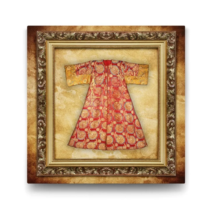 Osmanlı Padişah Kaftanı Tablosu - 50x50cm