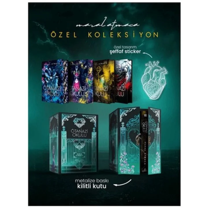 Ötanazi Okulu Serisi - Yan Boyamalı Kilitli Koleksiyon Kutu