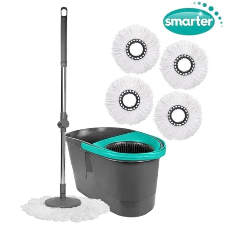 OTOMATİK TEMİZLİK SETİ 4 MİKROFİBER MOP PASPAS