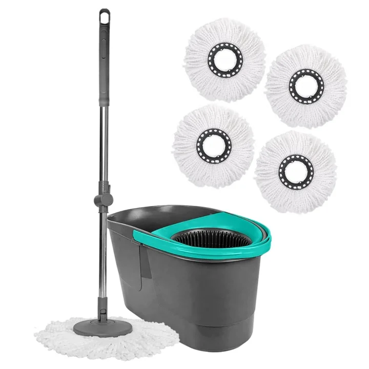 OTOMATİK TEMİZLİK SETİ 4 MİKROFİBER MOP PASPAS