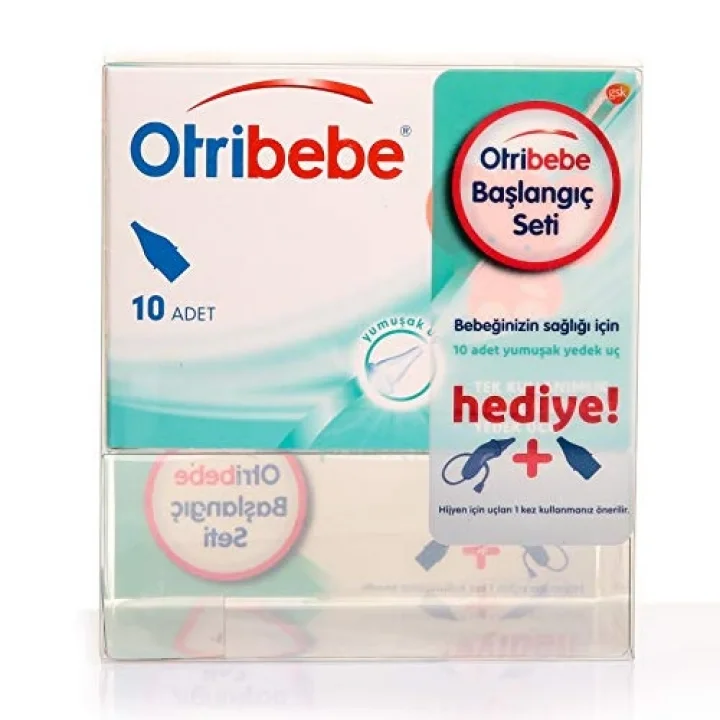 Otribebe Nazal Aspiratör Başlangıç Seti - 10 Adet Yedek Uç Hediyeli
