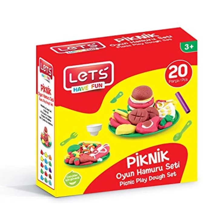 Oyun Hamuru Piknik Seti 20 Parça L8595