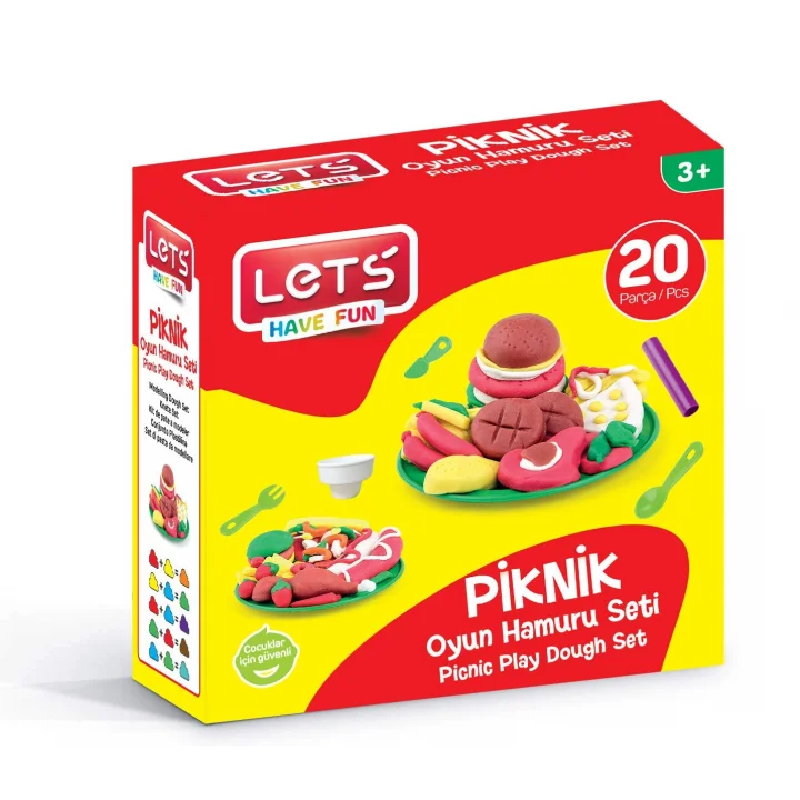 Oyun Hamuru Piknik Seti 20 Parça L8595