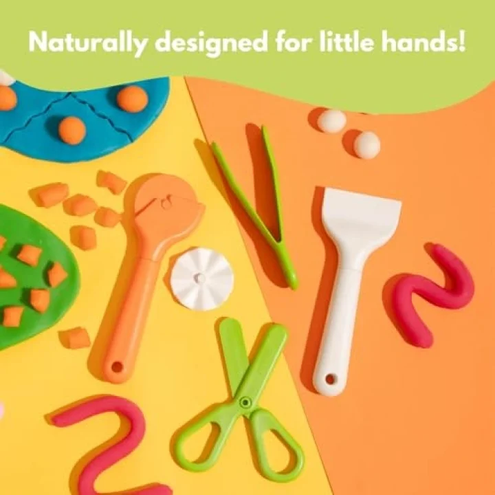 Oyun Hamuru Premium Modelleme Seti (ROLLER, MAKAS, SPATULA, CIMBIZ)