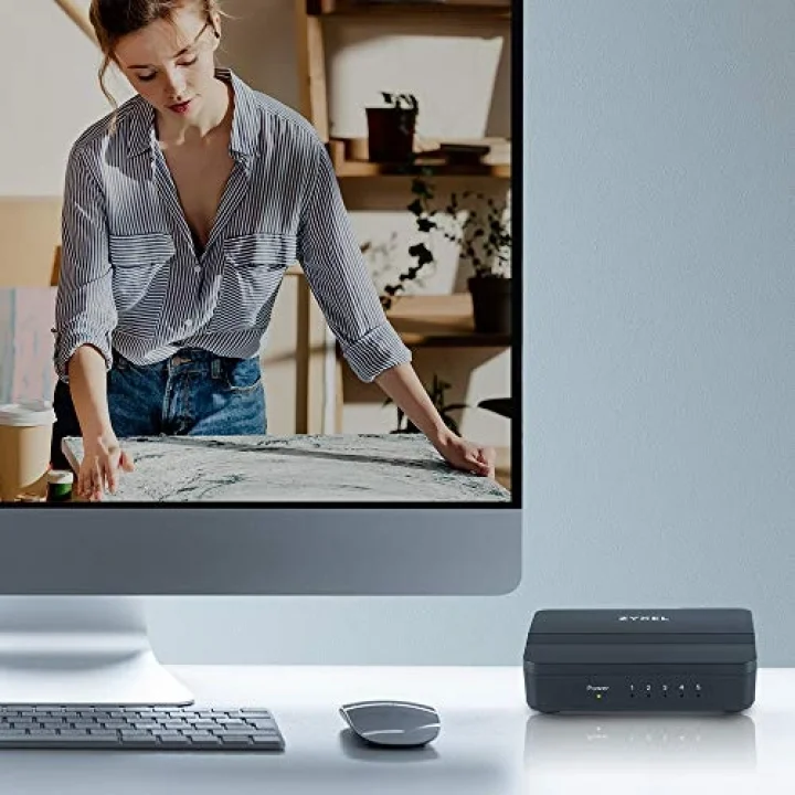 Oyun ve Medya için 5 Port Gigabit Ethernet Anahtarı [GS105S]