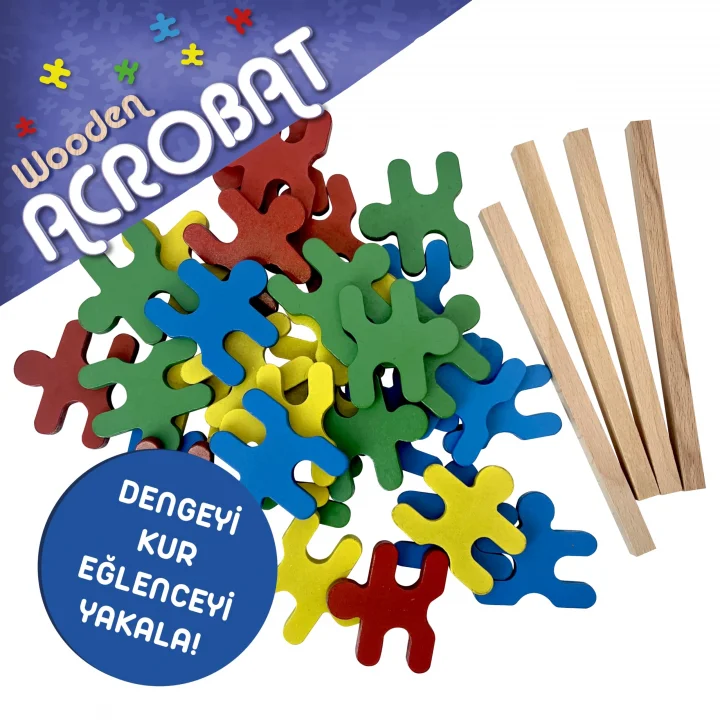 Oyuncak Wooden Acrobat