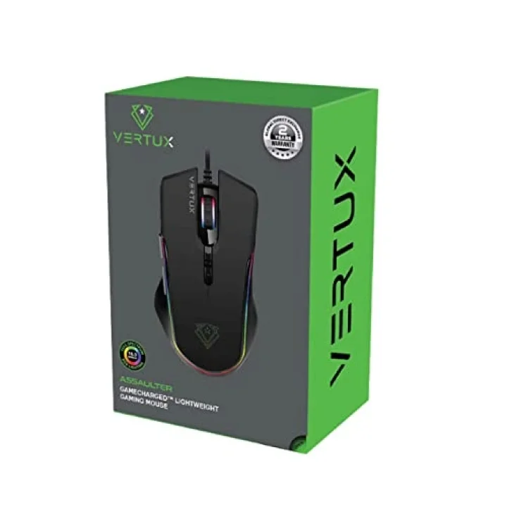 Oyuncu Mouse GameCharged™ Hafif Oyun Özel LED Işıklı 10.000 DPI - ASSAULTER