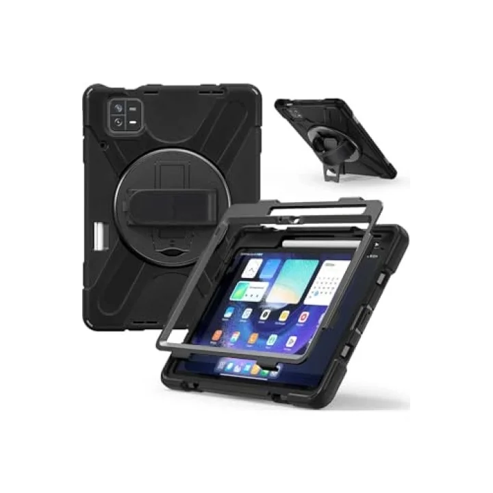 Pad 6 Defender Tablet Silikon - Siyah