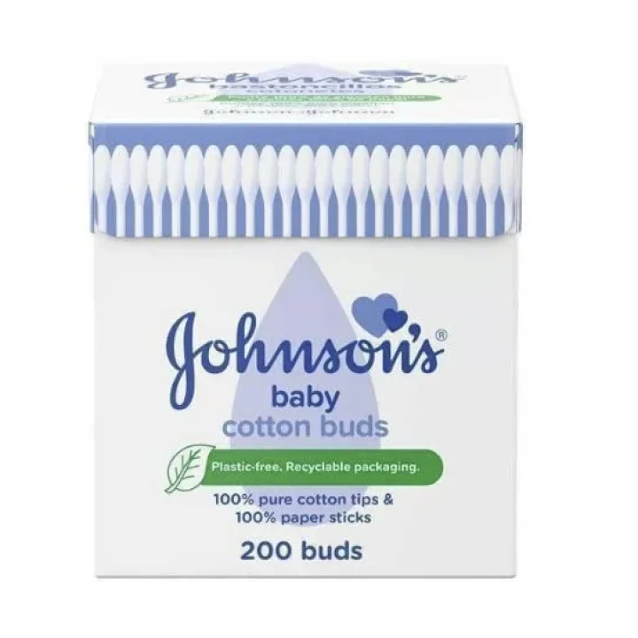 Paket başına Johnsons bebek Wattestaebchen 200 – Paket ile 2