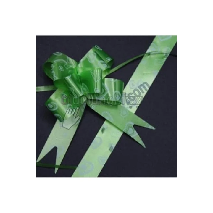 Paket Süsü Pratik Fiyonk 10lu 35 cm Yeşil