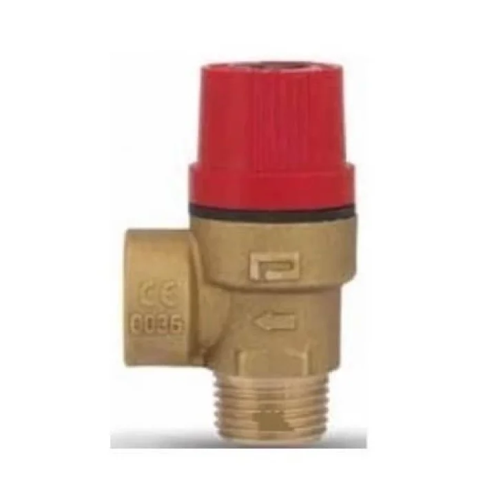 Mey İthalat® Pakkens 1/2 Erkek Emniyet Ventili 6 Bar