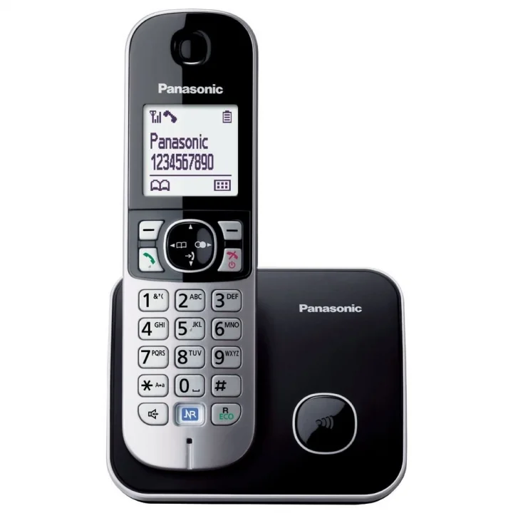 Panasonic KX TG6811 Dect Telefon-Siyah Dect Telefon, Siyah