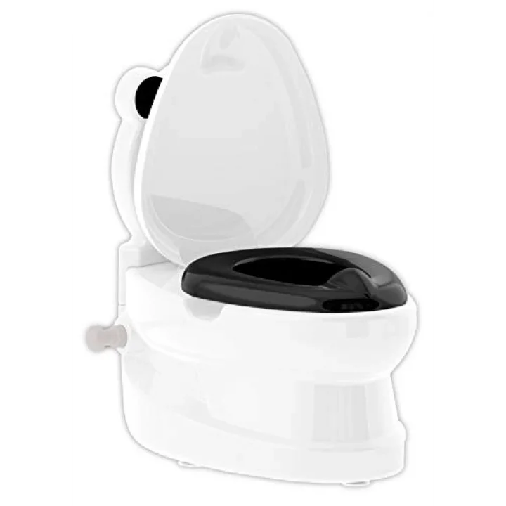 Panda Eğitici Lazımlık Educational Potty Tuvalet Siyah