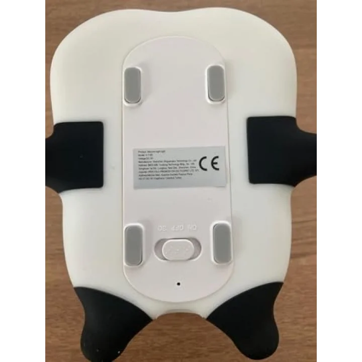 Panda Gece Lamba, LED Yumuşacık Sevimli Lamba, Çocuklar için Gece Lambası, Silikon Panda Işığı, Kısılabilir Kız Bebek Yatak Odası Gece Lambası, Emzirme Kreş Dekoru için Şarj Edilebilir