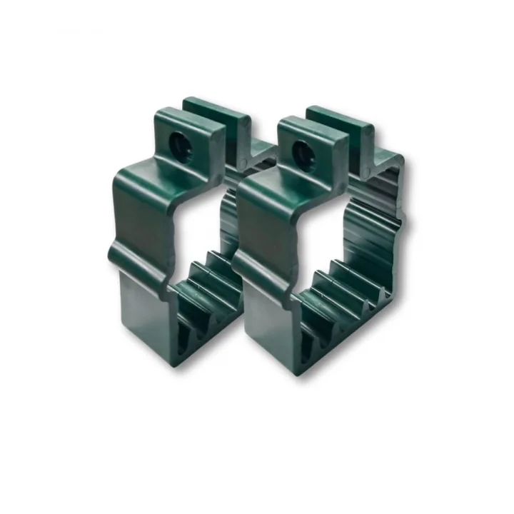 Panel Çit 60x60 MM Profil Kelepçe (262 Adet) (Yeşil)