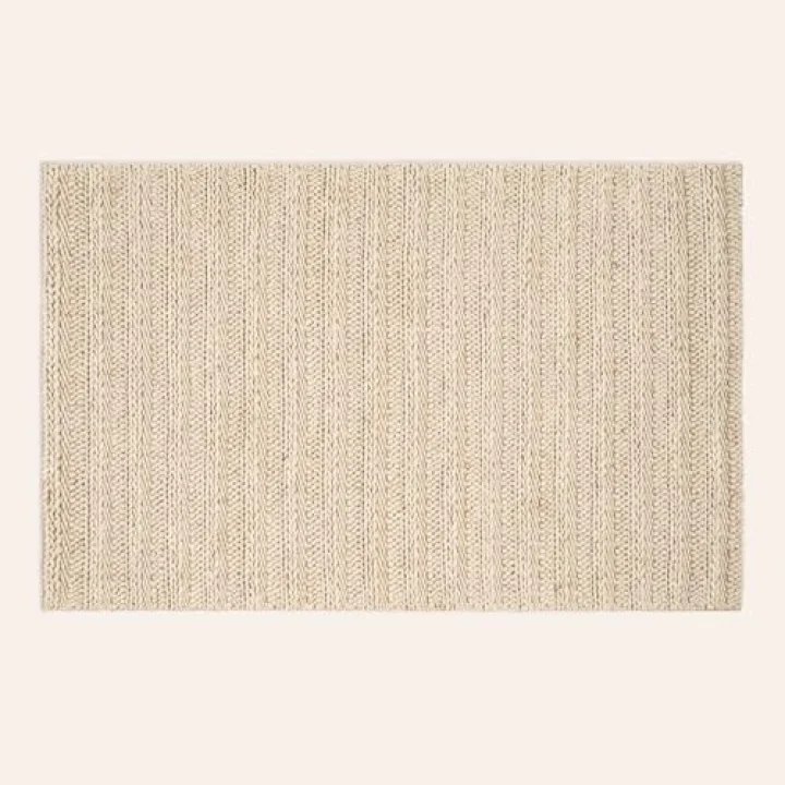 Panıpat Yün Halı 120x180 Cm Bej
