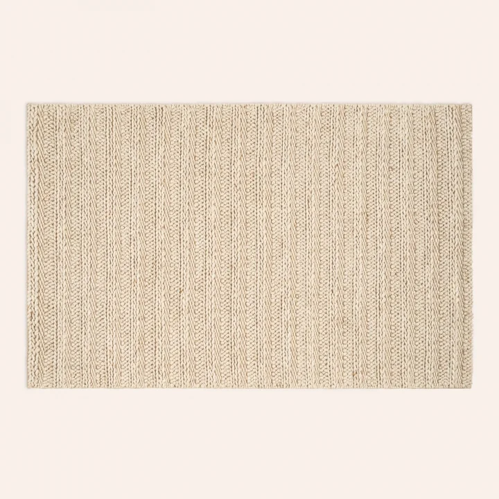 Panıpat Yün Halı 120x180 Cm Bej